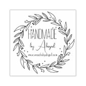 Krans Vines Handgemaakt | Ambachtelijk bedrijf Rubberstempel (Afrduk)