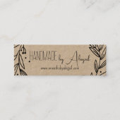 Krans Vines Handgemaakt | Handgemaakt Visitekaartj Mini Visitekaartje (Voorkant)