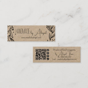 Krans Vines Handgemaakt Handgemaakt Visitekaartj Mini Visitekaartje