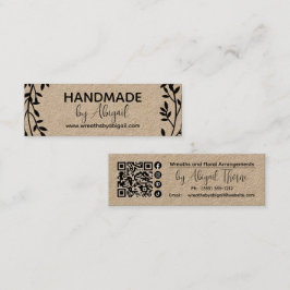 Krans Vines Handgemaakt | Handgemaakt Visitekaartj Mini Visitekaartje