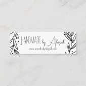 Krans Vines Handgemaakt | Handgemaakt Visitekaartj Mini Visitekaartje (Voorkant)