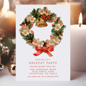 Krans voor een victoriaans Kerstfeest Kaart