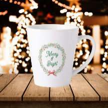 Krans voor feestdagen Merry & Bright