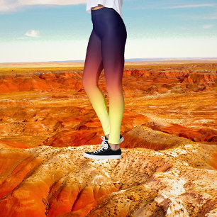 Kransappel Schaduw Ombre Tie Dye Leggings