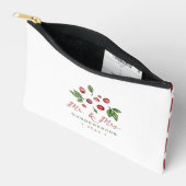 Kransbes Winter Bruiloft Datum Etui (Open)