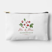 Kransbes Winter Bruiloft Datum Etui (Voorkant)