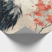 Kransbloesem Inktwassing (1) Cadeaupapier (Hoek)