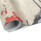 Kransbloesem Inktwassing (1) Cadeaupapier (Rol Hoek)