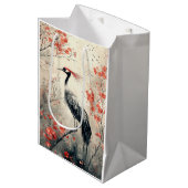 Kransbloesem Inktwassing (2) Medium Cadeauzakje (Voorkant Gekanteld)