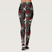 Kranschedel Bloei Leggings (Achterkant)