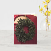 Kranskaart voor vuur (Abies) Kaart (Gele Bloem)