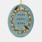 Kransornament voor het landhuis keramisch ornament (Rechts)