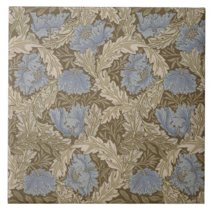 Kranspatroon (door William Morris) Tegeltje