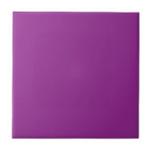 Kransuitnodiging in vette magenta met minimale sti tegeltje (Voorkant)