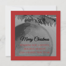 Kransversiering Kerstmis – Elegante Kerstkaart