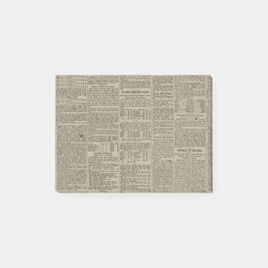 krant 1902 post-it® notes (Voorkant)
