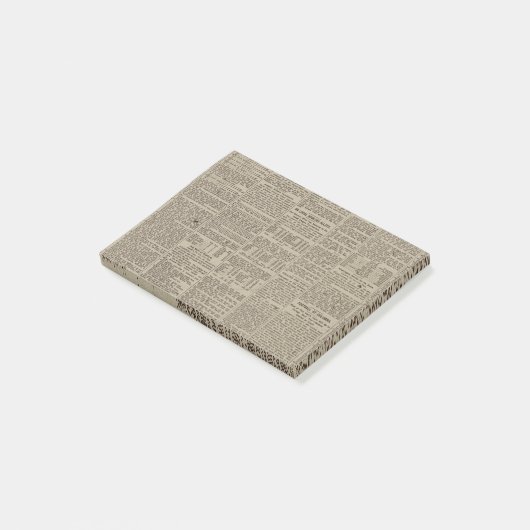 krant 1902 post-it® notes (Schuin)