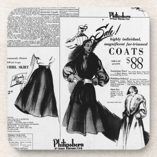  krant 26 oktober 1951 bier onderzetter (Voorkant)