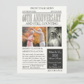 Krant 60e Jubileum: viering Kaart (Staand voorkant)