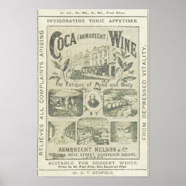  krant Adverteren Kitchen Poster