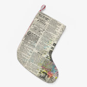 krant adverteren kleine kerstsok (Voorkant (Hangend))