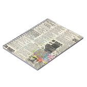  krant adverteren notitieboek (Linkerzijde)