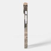 krant Apple Iphone Case Design (Achterkant / Links)