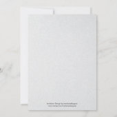  krant Baby shower Uitnodiging (Achterkant)