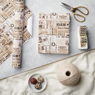 krant cadeaupapier
