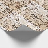  krant cadeaupapier (Hoek)