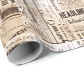 krant cadeaupapier (Rol Hoek)