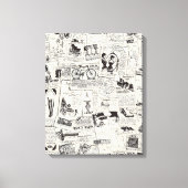 krant canvas afdruk (Voorkant)