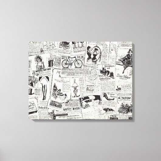  krant canvas afdruk (Voorkant)