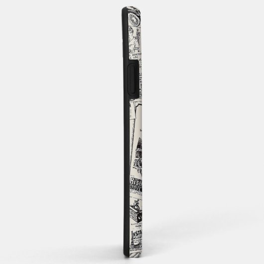 krant Case-Mate iPhone case (Achterkant/rechts)