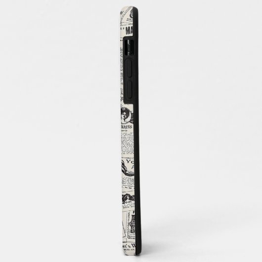 krant Case-Mate iPhone case (Achterkant/links)