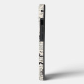  krant Case-Mate iPhone case (Achterkant / Links)