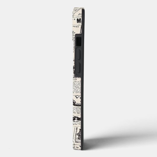 krant Case-Mate iPhone case (Achterkant / Links)