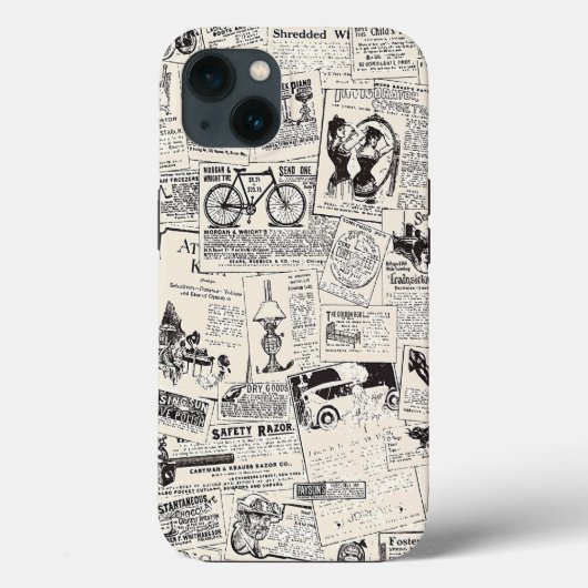  krant Case-Mate iPhone case (Achterkant)