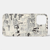  krant Case-Mate iPhone case (Achterkant (horizontaal))