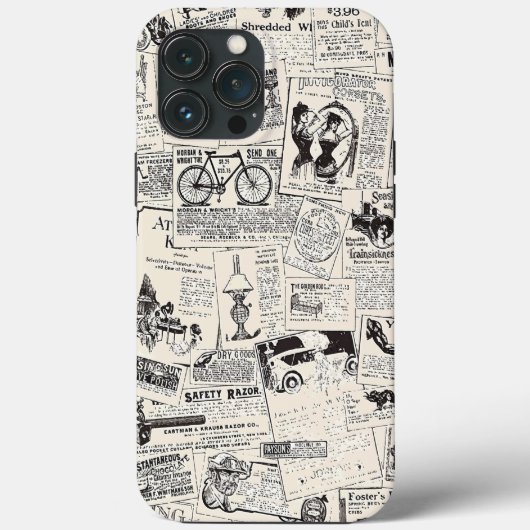 krant Case-Mate iPhone case (Achterkant)