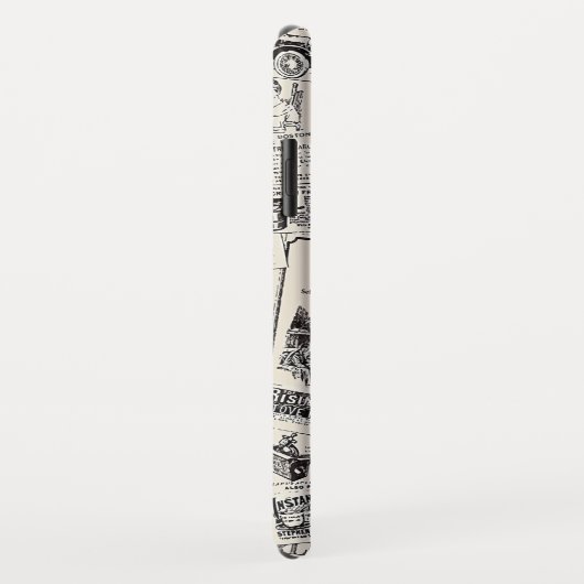  krant Case-Mate iPhone case (Achterkant/rechts)