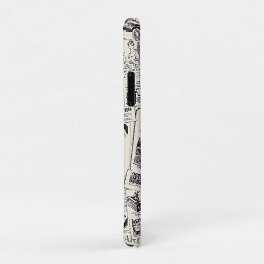  krant Case-Mate iPhone case (Achterkant/rechts)