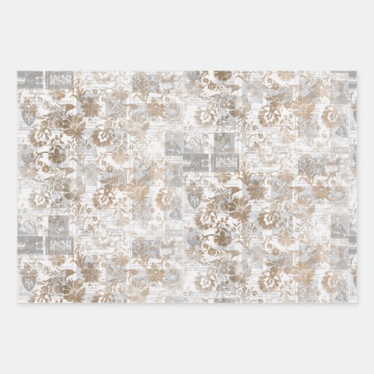  krant Collage Inpakpapier Vel (Voorkant 2)