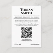 Krant Contact Vloeren & Tegel Aannemer Contactkaartje (Achterkant)