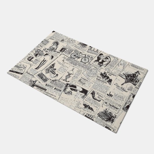  krant deurmat (Schuin)