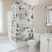  krant douchegordijn (In situ)