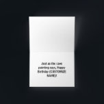 krant Egyptian Cave Humoureuze Funny Birthday Kaart<br><div class="desc">Online krantenartikel met een nep-scenario van de woorden Happy Birthday als grot op een grot. Ideaal voor mensen die van nieuwsschrijven/bewerken,  geschiedenis en archeologie houden,  hoewel het geweldig is voor iedereen.</div>