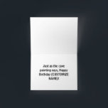 krant Egyptian Cave Humoureuze Funny Birthday Kaart<br><div class="desc">Online krantenartikel met een nep-scenario van de woorden Happy Birthday als grot op een grot. Ideaal voor mensen die van nieuwsschrijven/bewerken,  geschiedenis en archeologie houden,  hoewel het geweldig is voor iedereen.</div>