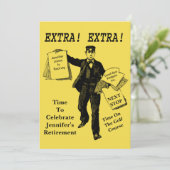  krant Extra Extra Pensioenpartij Kaart (Staand voorkant)