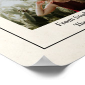  krant Foto Afstuderen Welkom Poster (Hoek)